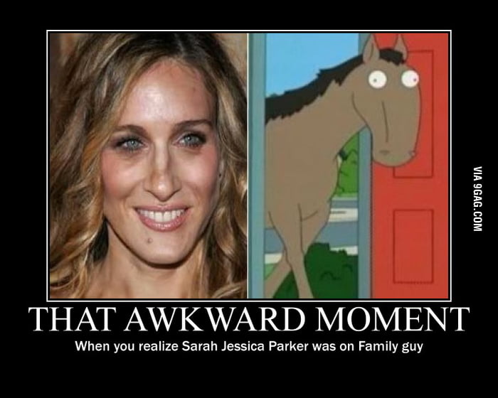 That horse on Family guy... 9GAG