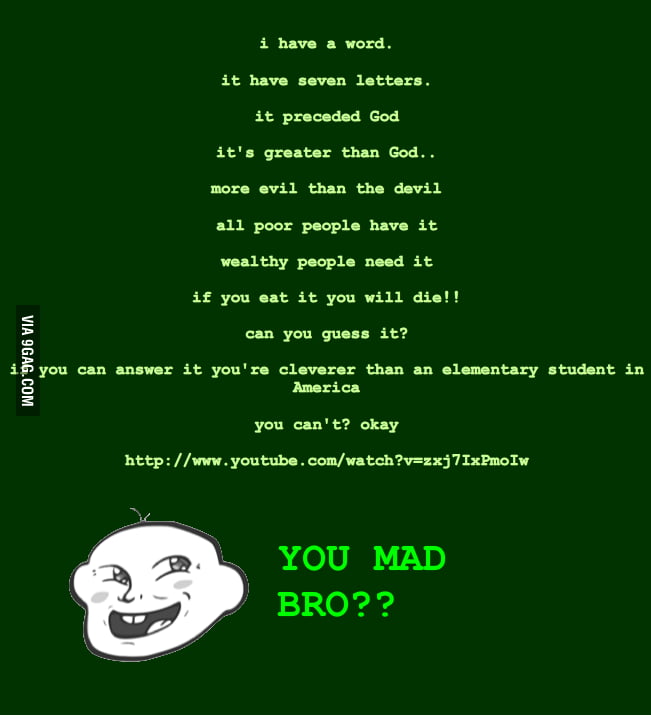 One Of World s Hardest Riddle Or Easiest 9GAG