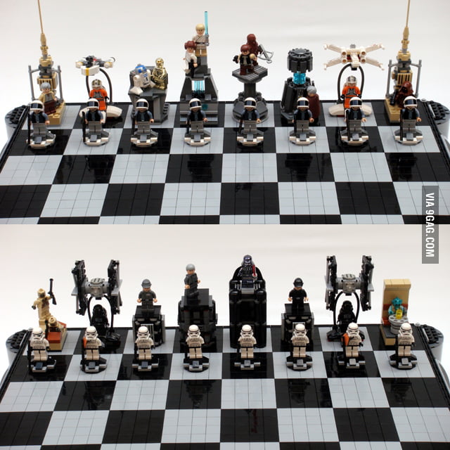Awesome Star Wars Chess 9gag