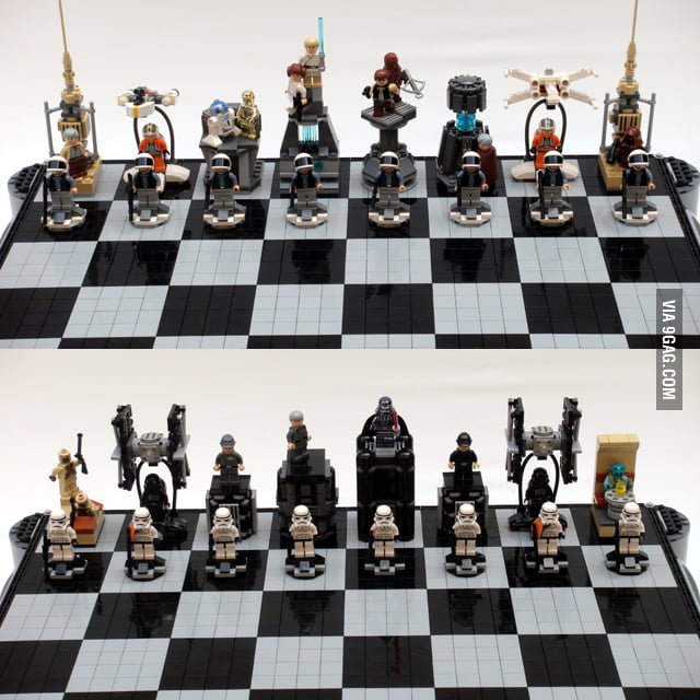 star wars chess schach set