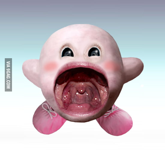 Real life Kirby - Funny.