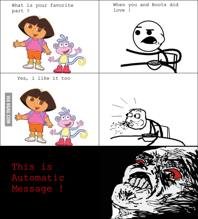 Dora and Boots - 9GAG