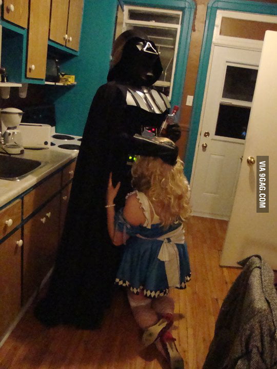 Just Alice giving Darth Vader a blowjob.... - 9GAG