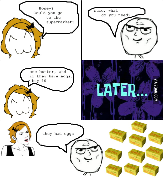 But they had eggs! - 9GAG