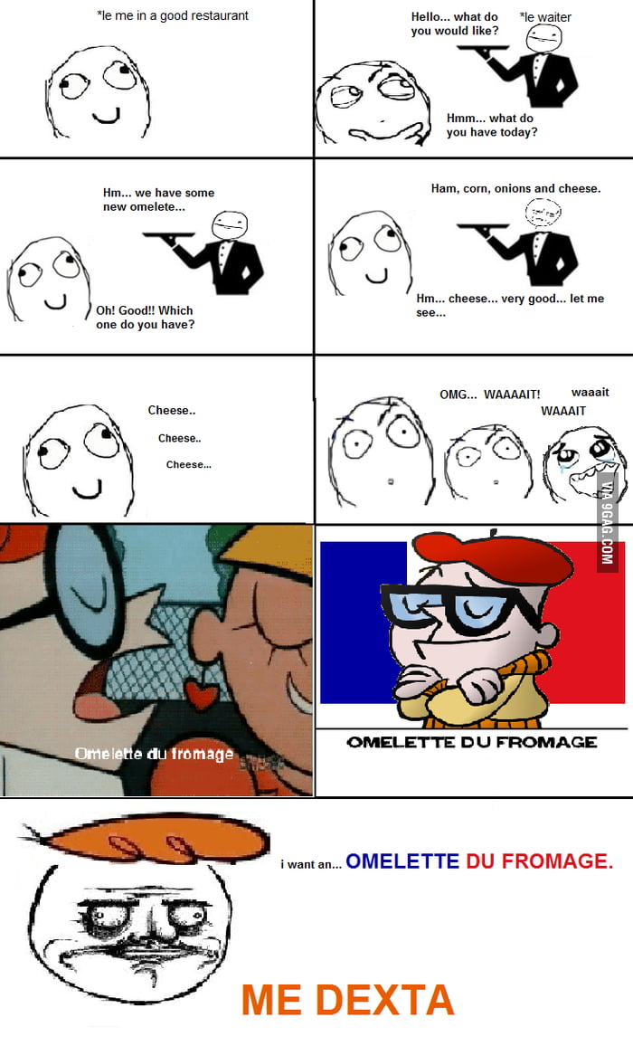 Omelette du fromage - 9GAG