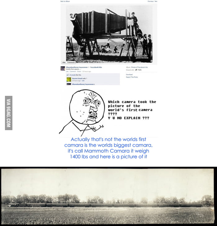 World's first camera... [Fixed] - 9GAG
