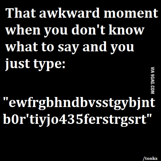 Random'typing - 9GAG