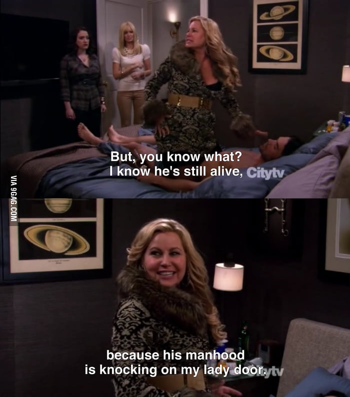 Just Jennifer Coolidge On 2 Broke Girls. - 9gag