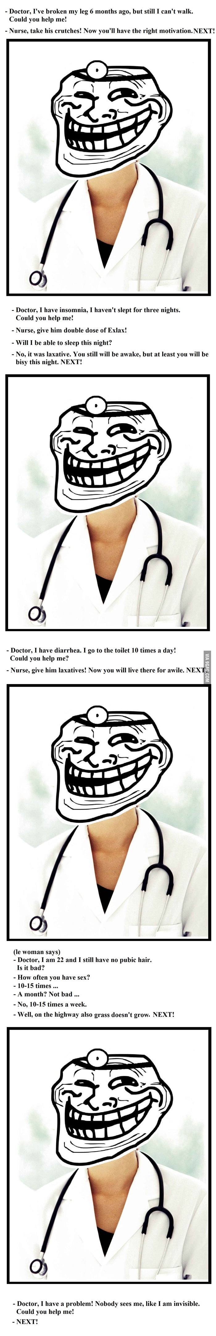 Trolling Level Doctor 9GAG