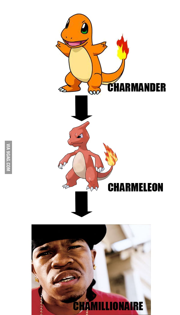 Charmander's evolution path - 9GAG