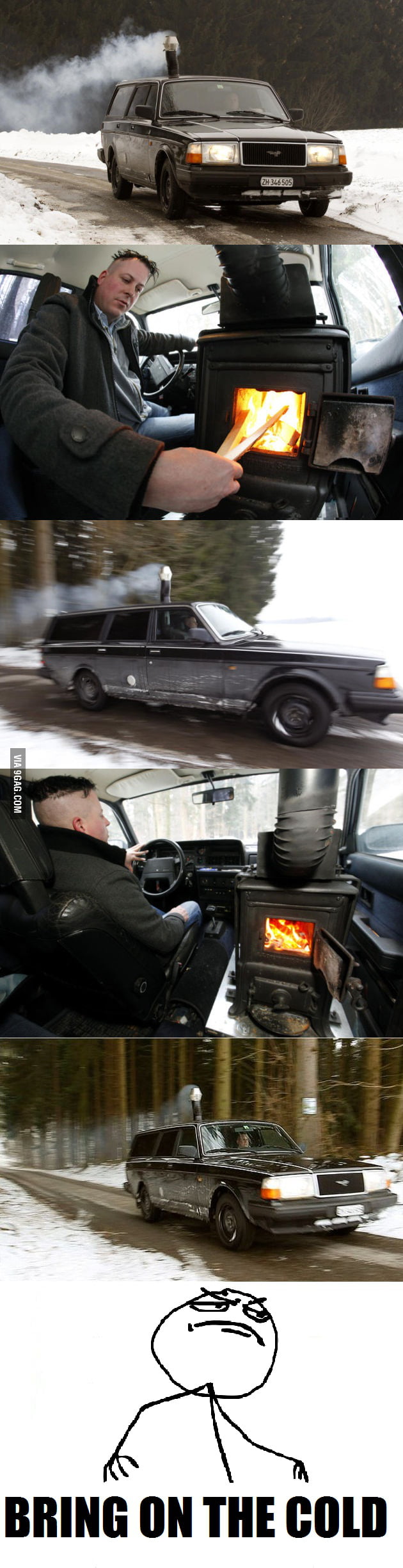 When the car's heater doesn't work 9GAG
