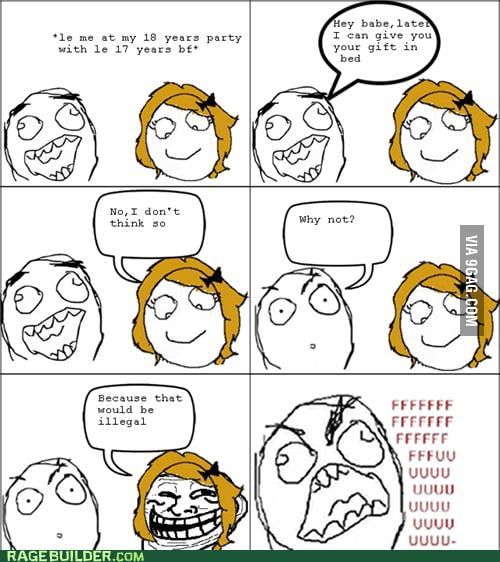 Troll girl is trolling - 9GAG