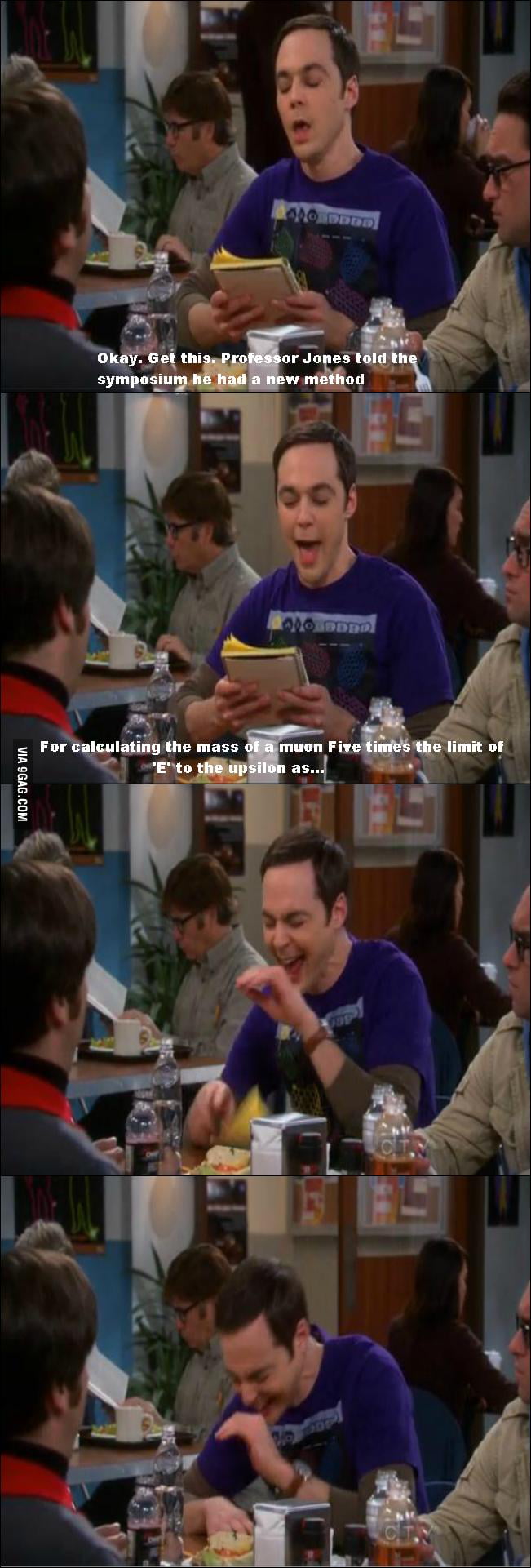 Sense of humor level: Dr. Sheldon Cooper - 9GAG