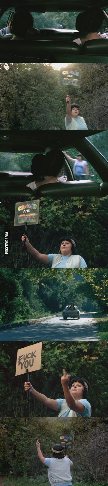 Hitchhiking 9gag 2976