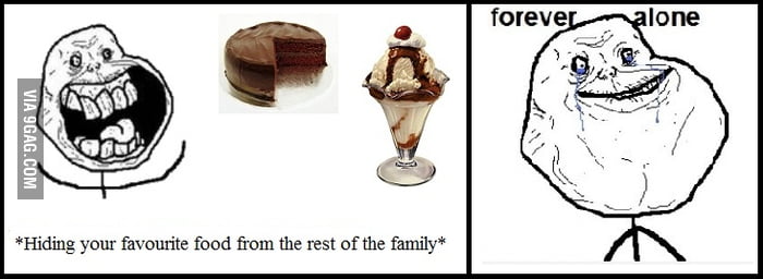 Forever Alone - 9GAG