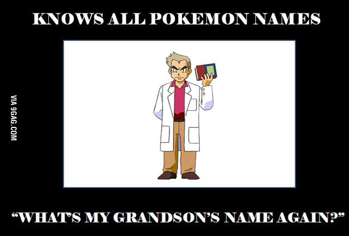 Memory Level Prof Oak 9gag