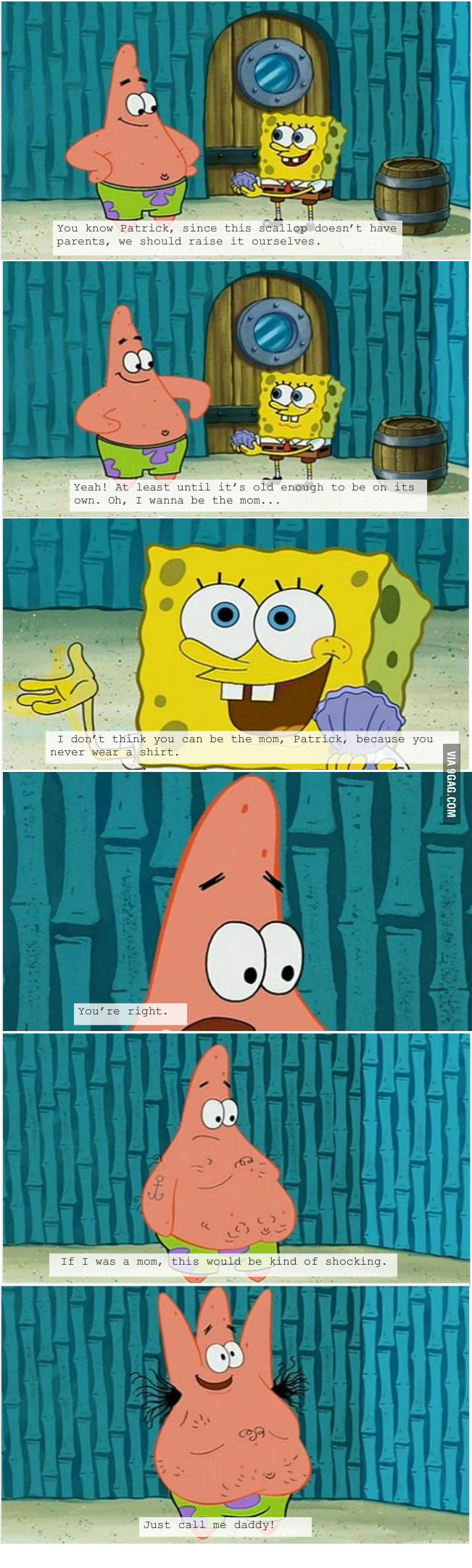 Just Patrick Being Patrick Gag