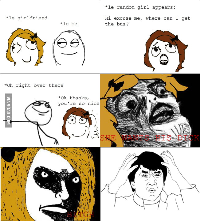 Jealous girlfriend is more Jealous on Valentines - 9GAG