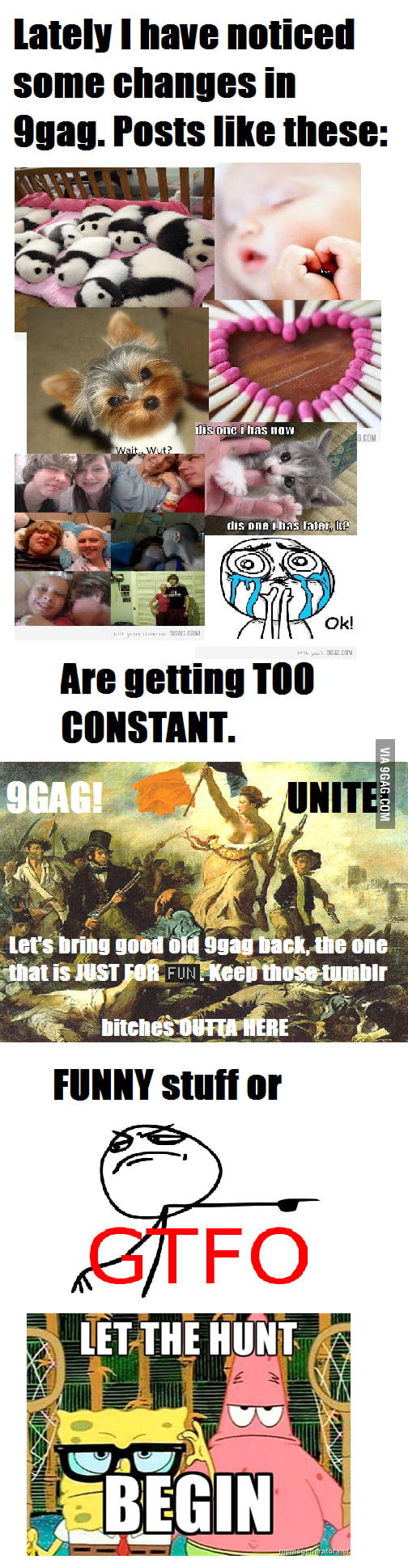 Where is good old and FUNNY 9GAG? - 9GAG