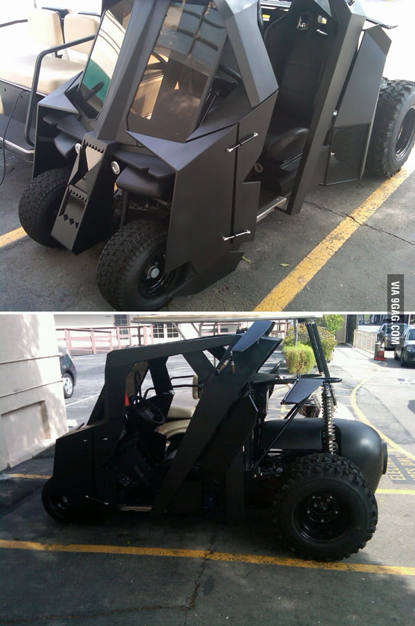 Batman's Golf cart - 9GAG