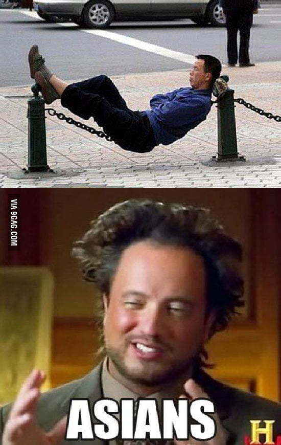 How to rest: Asian Level - 9GAG