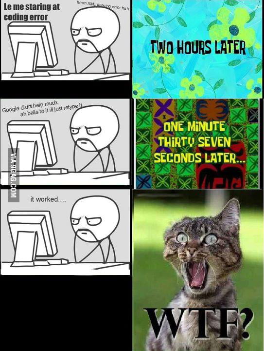 Life as a programmer - 9GAG