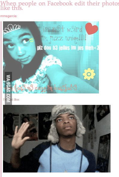 My reaction - 9GAG