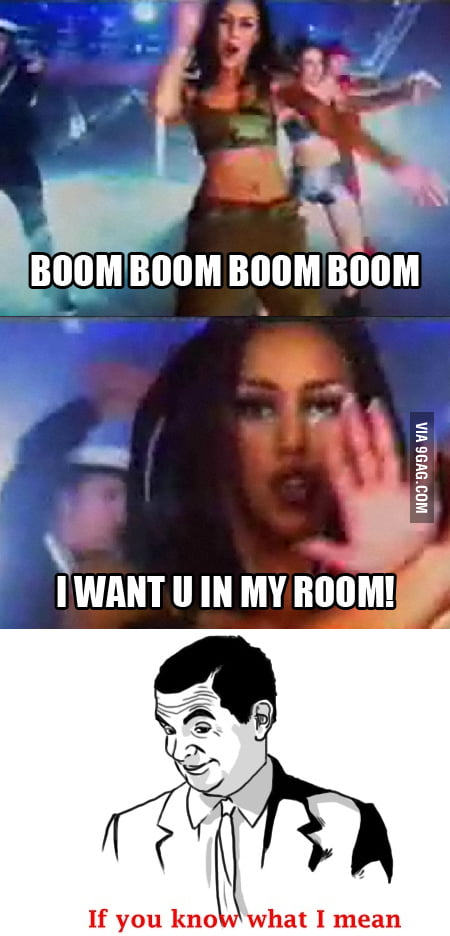 boom boom boom boom i want you in my room