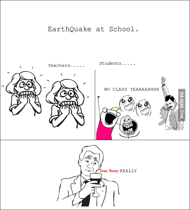 YEAHHHH EARTHQUAKE - 9GAG