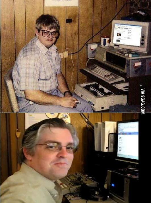The oldest geek - 9GAG