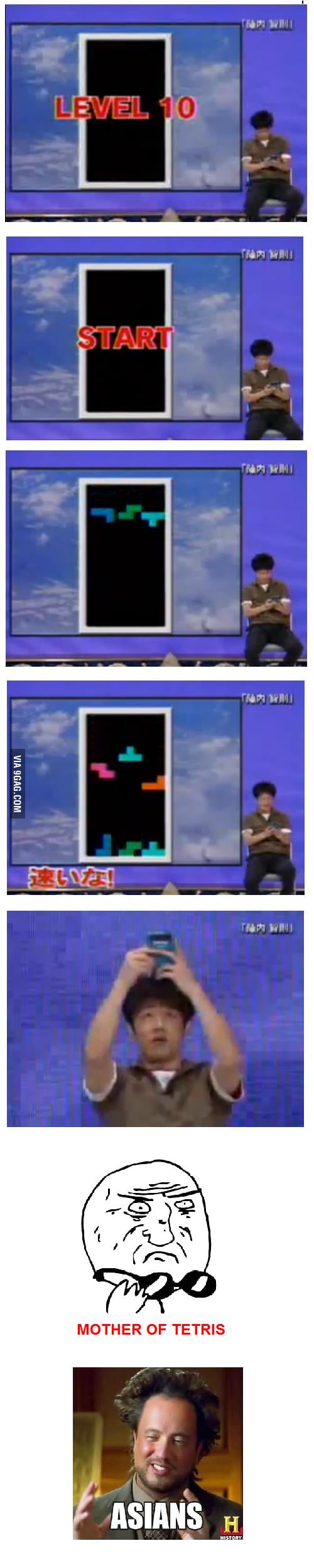 Just playing tet- wait what? - 9GAG