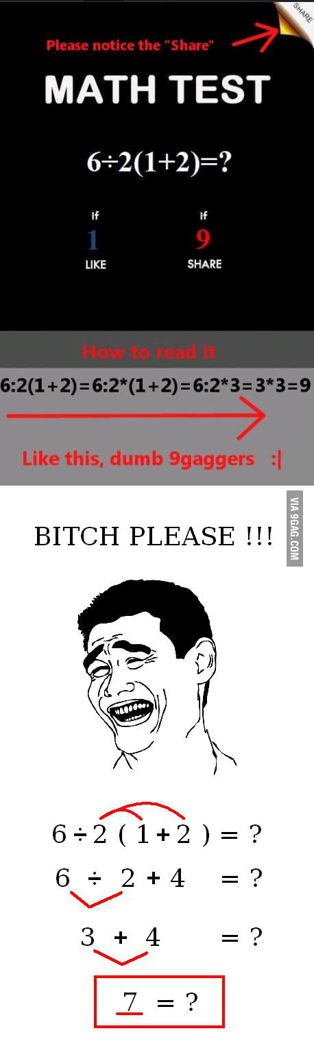 Math Test My Ass!!! - 9gag