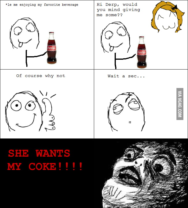 She's so thirsty..if you know what I mean 9GAG