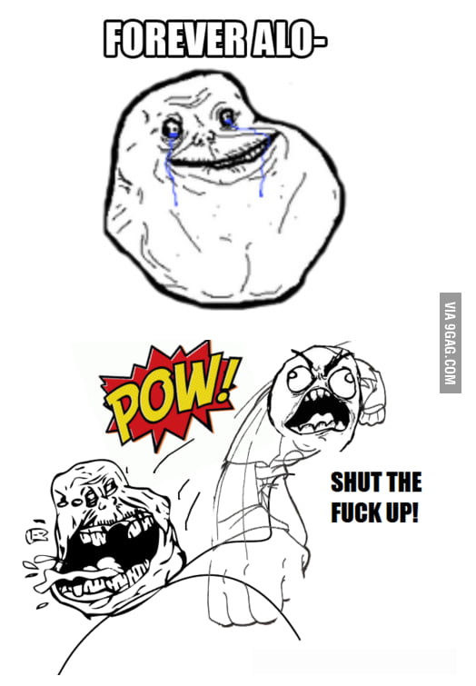 The amount of Forever alone posts is too damn high - 9GAG