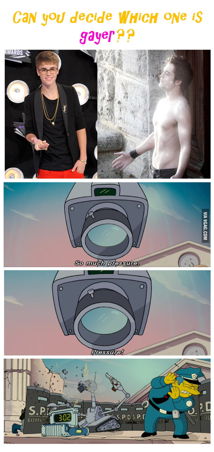 Which one is gayer??? O.o 9GAG