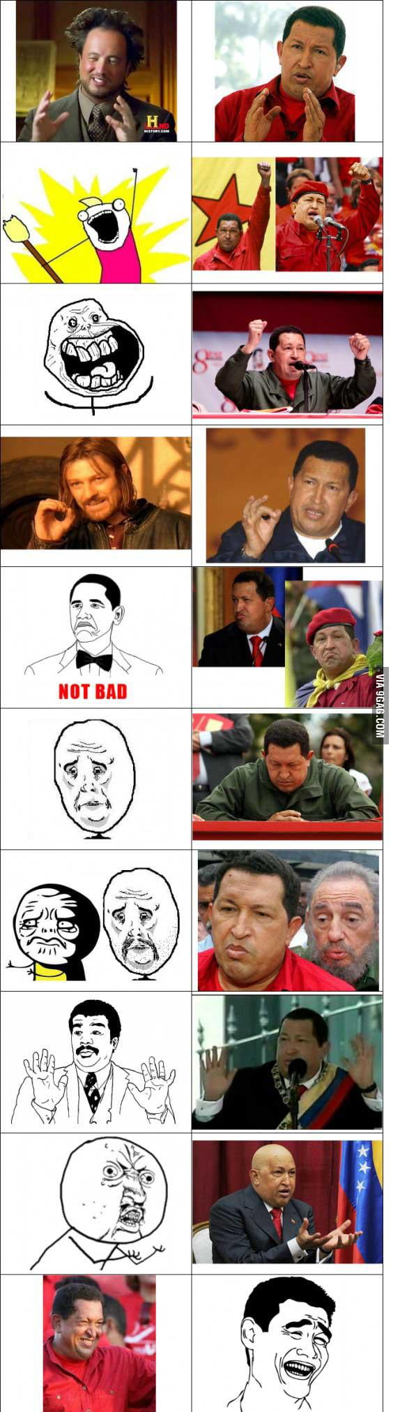 Chávez wants to be a meme - 9GAG