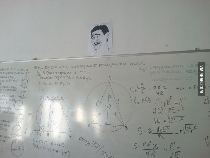 Math class ... - 9GAG