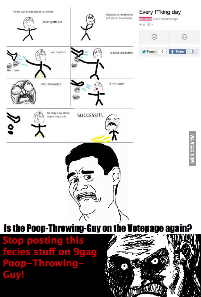 PoopThrowingGuy again? 9GAG