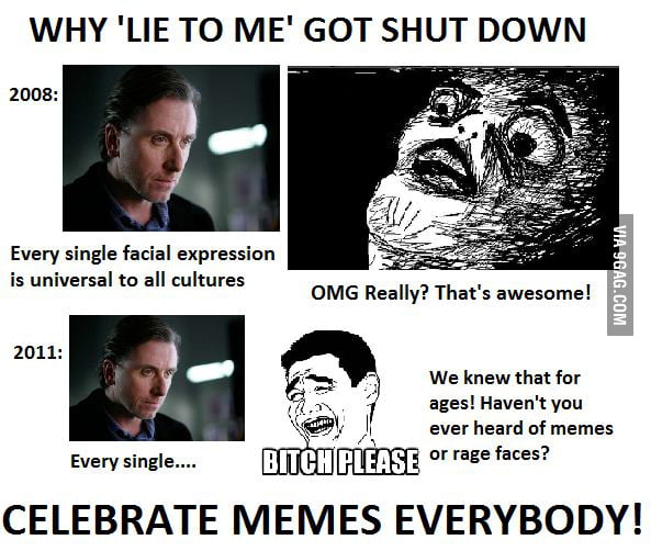 Lie To Me & Rage Faces - 9GAG