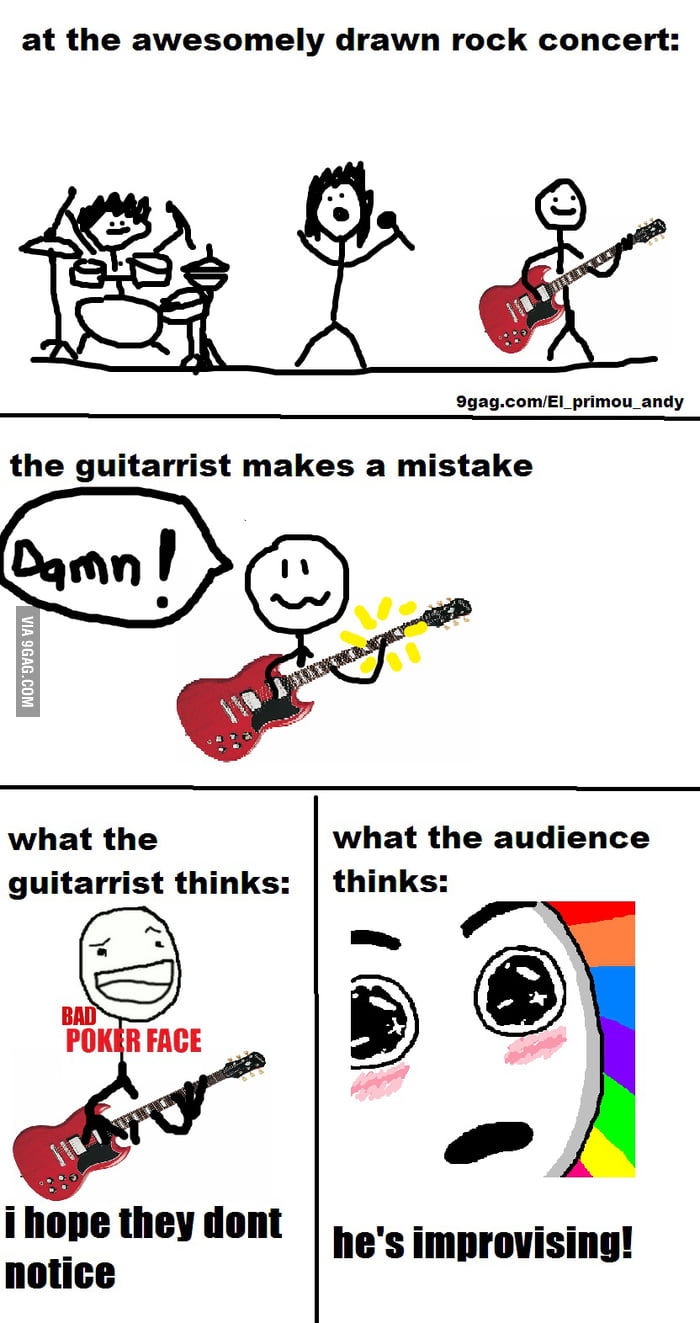 Real rockstars know this feeling - 9GAG