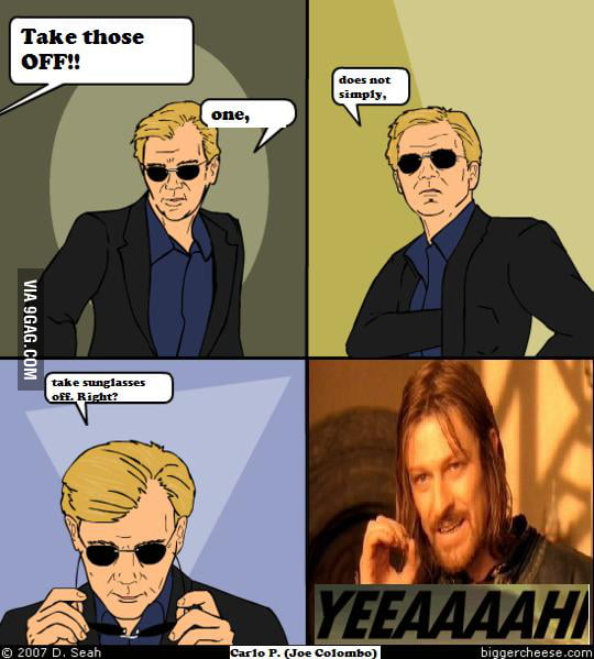 Another Horatio meme, wait......what? - 9GAG