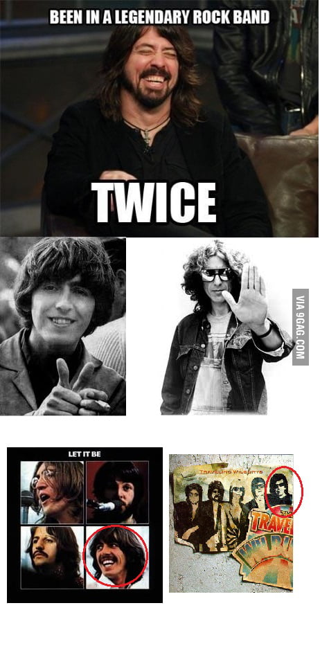 Famous LVL: George Harrison - 9GAG