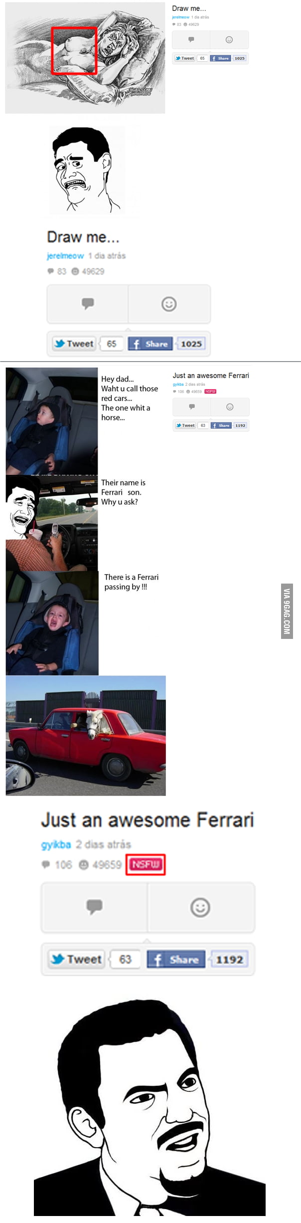 Wtf does NSFW mean? - 9GAG