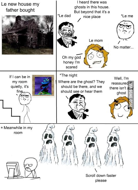 Haunted House - 9GAG