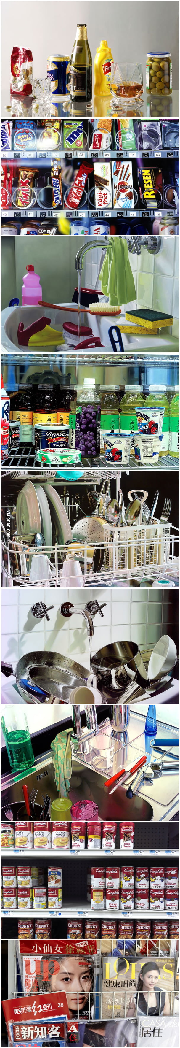 Hyperrealistic Paintings