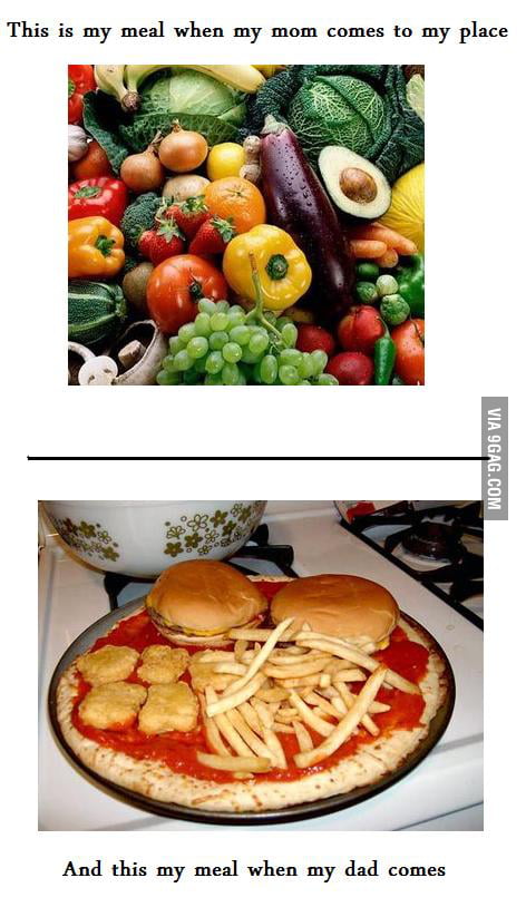 Difference Between Mom And Dad 9gag