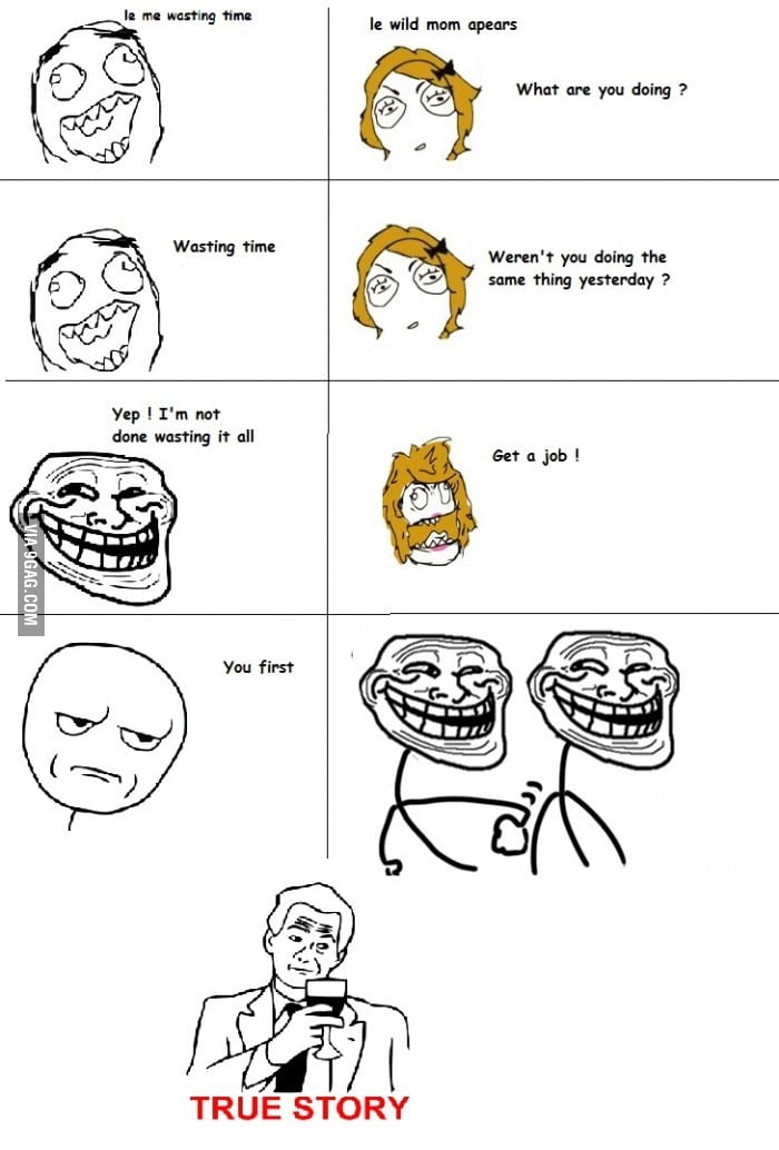 Troll family - 9GAG