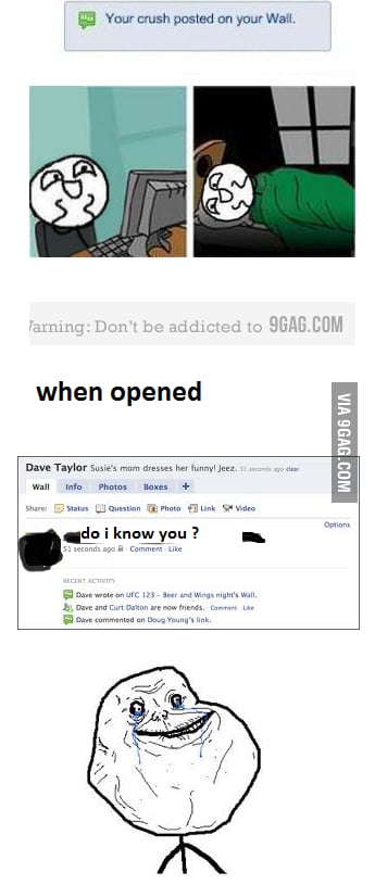 Forever Alone ....... - 9GAG