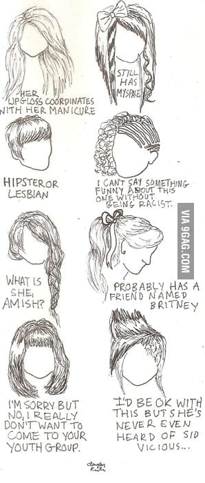A hair style defines you - 9GAG