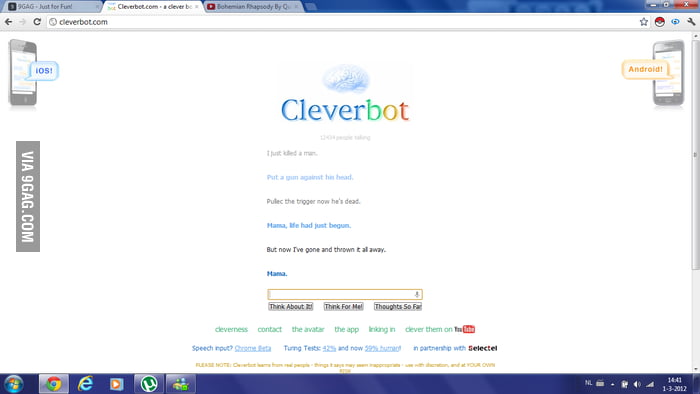 Just Cleverbot 9GAG